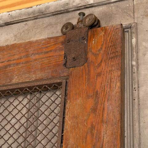 #50382 52x99 Darby Dan Farm Oak Horse Stall Door image 5