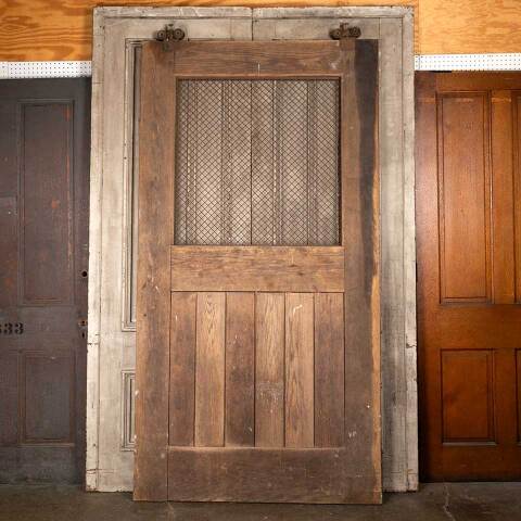 #50382 52x99 Darby Dan Farm Oak Horse Stall Door image 6