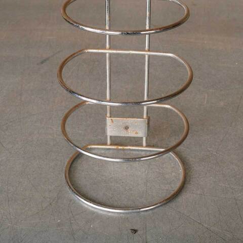 #50407 Vintage Wall Mount Chrome Towel Holder image 4