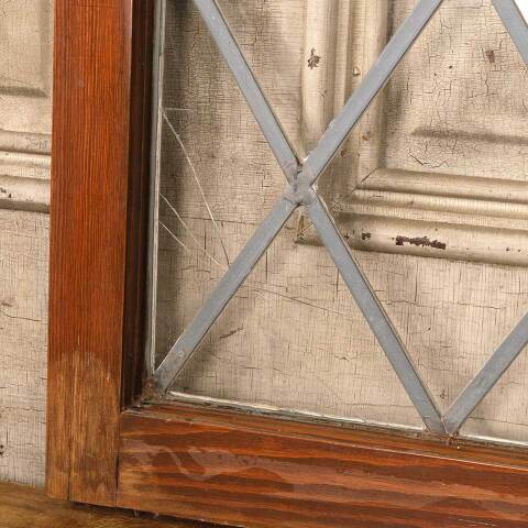 #50409 Antique Leaded Glass Casement Windows image 3