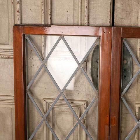 #50409 Antique Leaded Glass Casement Windows image 5