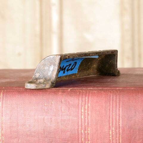 #50420 Antique Cast Iron Drawer Bin Pull Hardware image 5