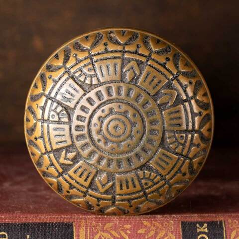 #50439 Antique Victorian Doorknob Hardware Set image 4