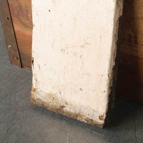 #50449 Salvaged Painted Wood Plinth Trim Block image 3