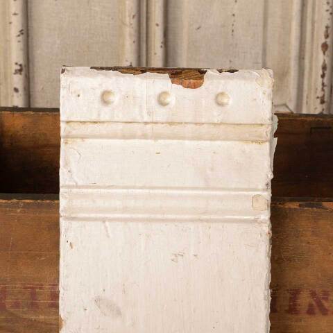 #50449 Salvaged Painted Wood Plinth Trim Block image 6