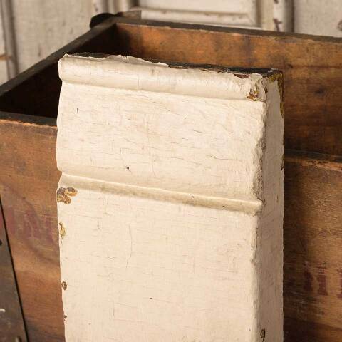 #50450 Salvaged Painted Wood Plinth Trim Block image 3