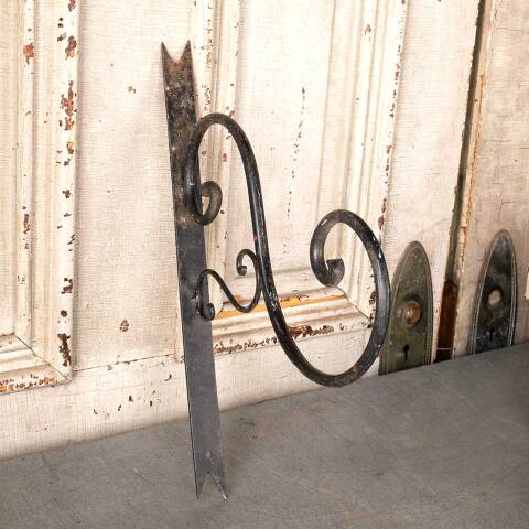 #50493 Wrought Iron Wall Mount Plant Hanger Bracket image 2