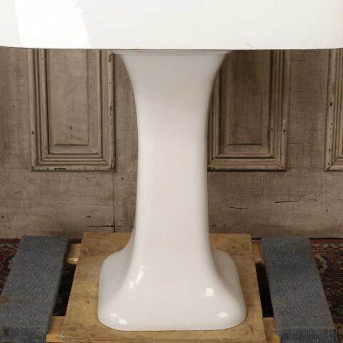 #50506 Antique Cast Iron Bathroom Pedestal Sink image 2
