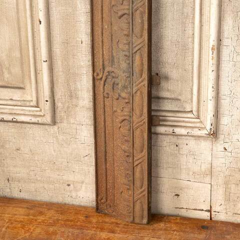 #50534 30x33 Antique Cast Iron Fireplace Surround image 7