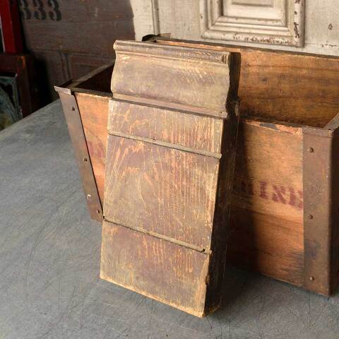 #50561 Antique Wood Interior Door Plinth Trim Block image 2