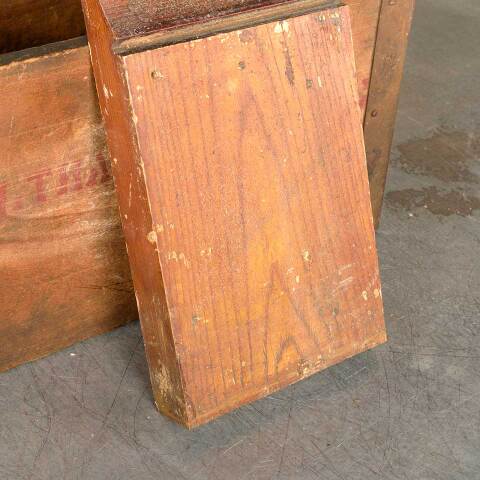 #50562 Antique Wood Interior Door Plinth Trim Block image 4