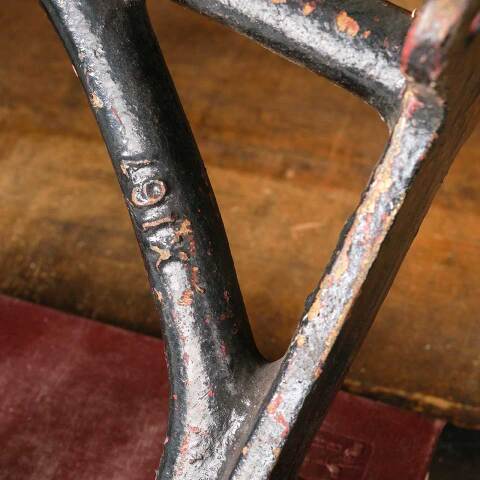 #50578 Large Antique Cast Iron Wall Mount Hook image 6