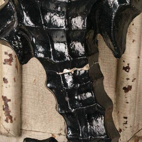 #50585 Vintage Cast Plaster Seahorse Wall Hanging image 5