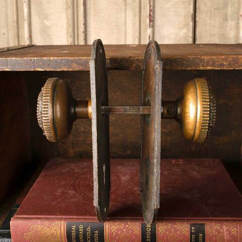 #50589 Antique Mallory Wheeler Door Hardware Set image 4