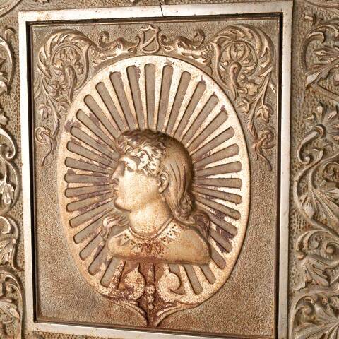 #50593 21x28 Antique Fireplace Summer Front Cover image 4