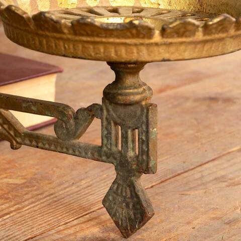 #50601 Cast Iron Wall Mount Oil Lamp Sconce image 7