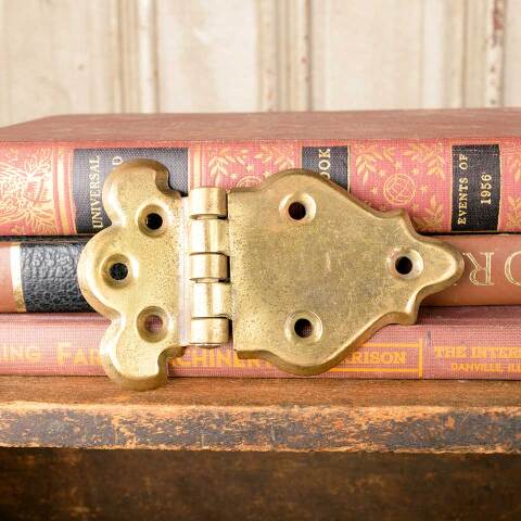 #50616 Antique Decorative Brass Strap Hinge image 4