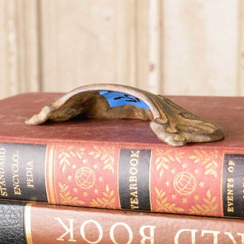 #50629 Antique Cast Iron Drawer Bin Pull Hardware image 5