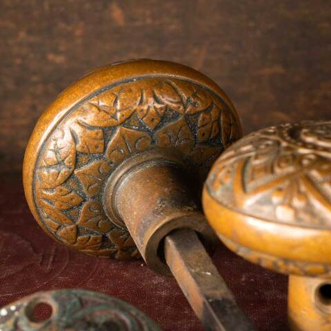 #50638 Antique Russell & Erwin Door Hardware Set image 7