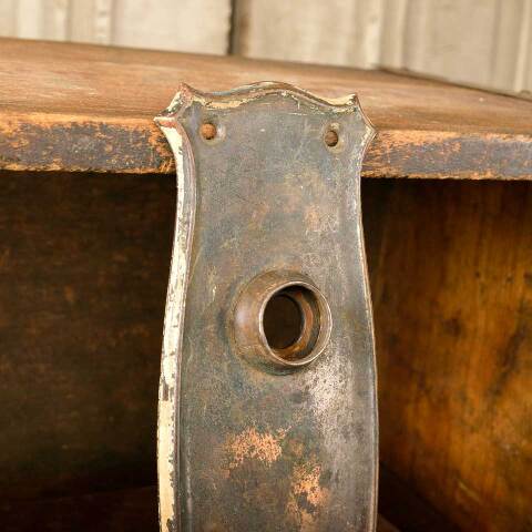 #50640 Arts & Crafts Doorknob Backplate Hardware image 6