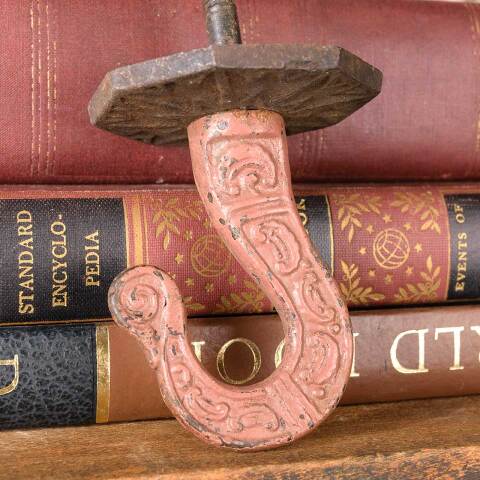 #50643 Antique Ornate Cast Iron Chandelier Hook image 5