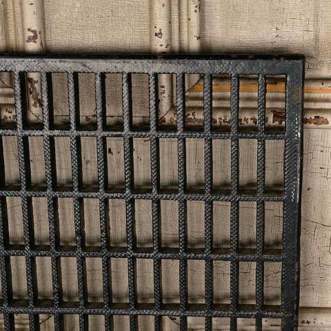 #50661 16x37 Antique Cold Air Return Floor Grate image 2