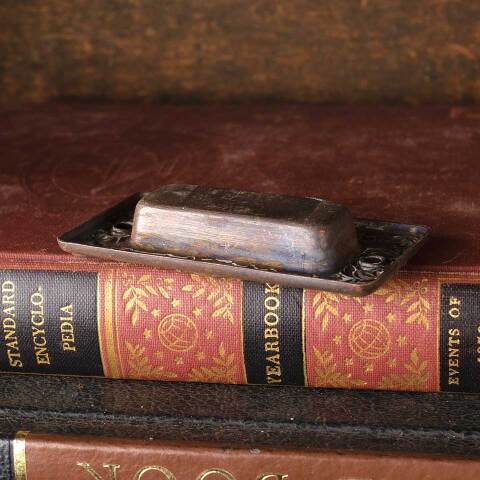 #50697 Antique Ornate Brass Window Sash Lift image 5