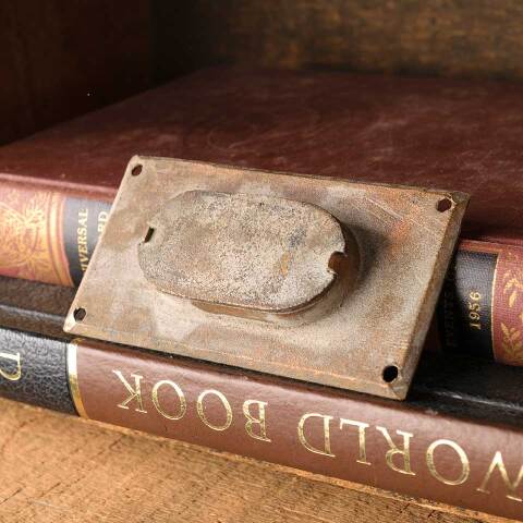 #50700 Antique Bronze Ornate Window Sash Lift image 6