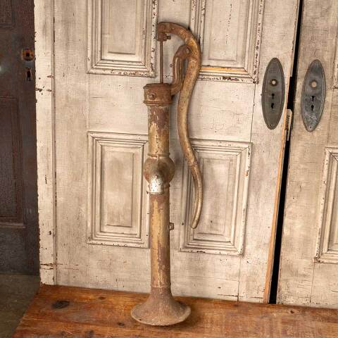 #50732 Antique Cast Iron Farm Water Pump image 2