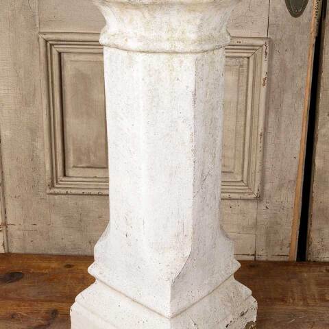 #50737 Antique Painted Terra Cotta Chimney Pot image 3