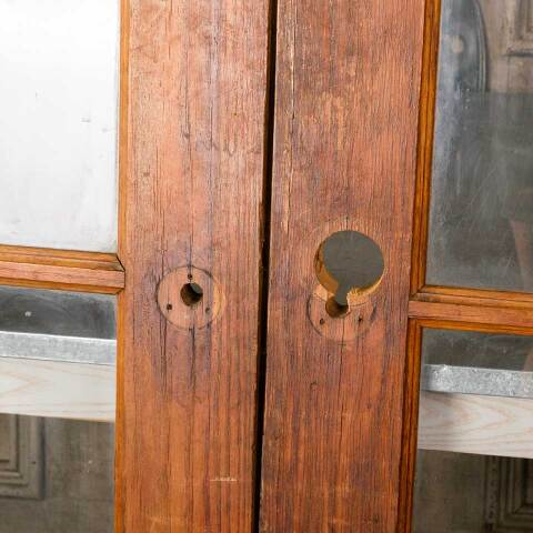 #50741 59x79 Antique 15 Lite Interior French Doors image 7