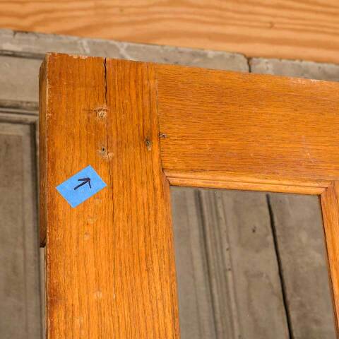 #50741 59x79 Antique 15 Lite Interior French Doors image 8