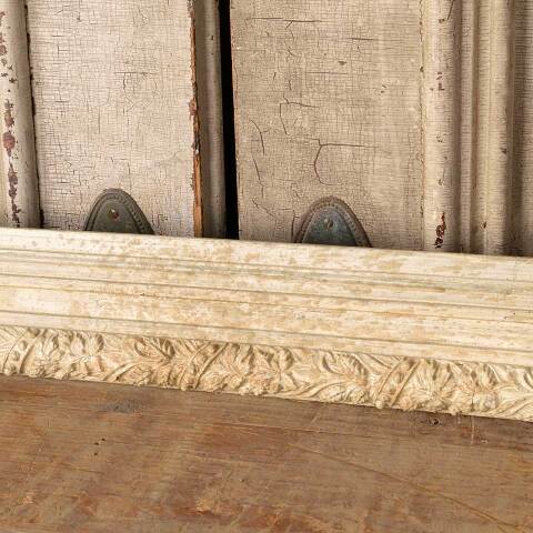 #50756 Antique White Gesso & Wood Picture Frame image 4