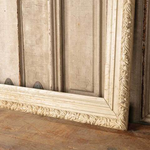 #50756 Antique White Gesso & Wood Picture Frame image 6