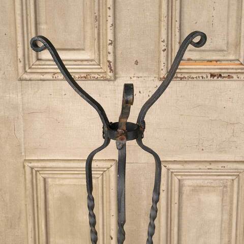#50779 Vintage Wrought Iron Flower Pot Stand image 4