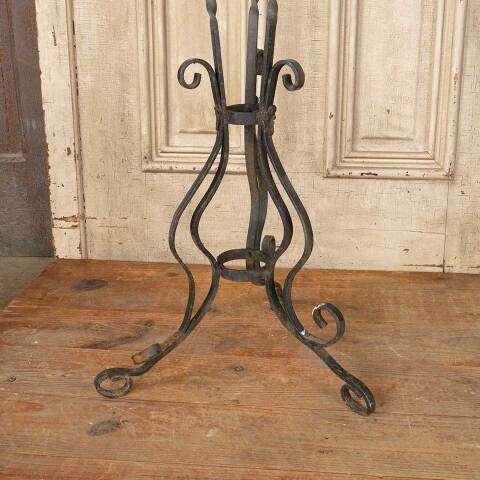 #50779 Vintage Wrought Iron Flower Pot Stand image 5