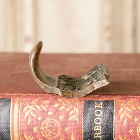 #50784 Antique Brass Window Sash Finger Lift image 8