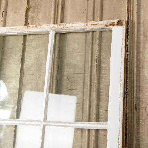 #50869 38x36 Antique Divided 6 Lite Wood Window image 3