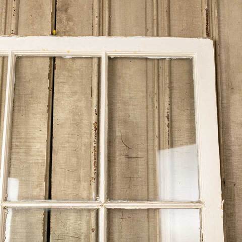 #50870 38x36 Antique Divided 6 Lite Wood Window image 2