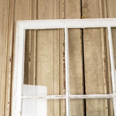 #50870 38x36 Antique Divided 6 Lite Wood Window image 6