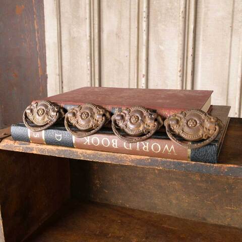 #50879 Antique Metal Furniture Drawer Bail Pulls image 4