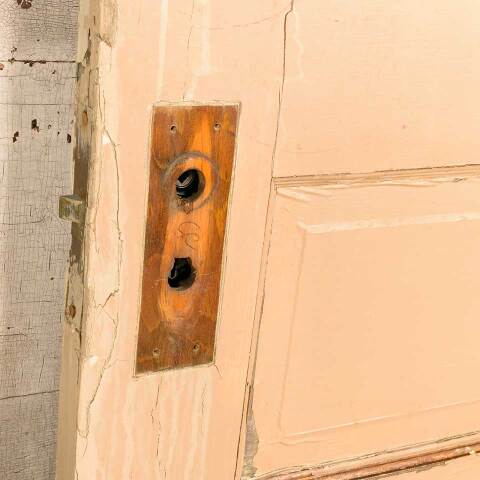 #50931 29x80 Antique Privacy Glass Half-Lite Door image 8