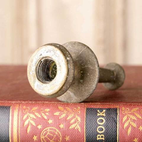 #50945 Vintage Brass Lamp Shade Finial image 4