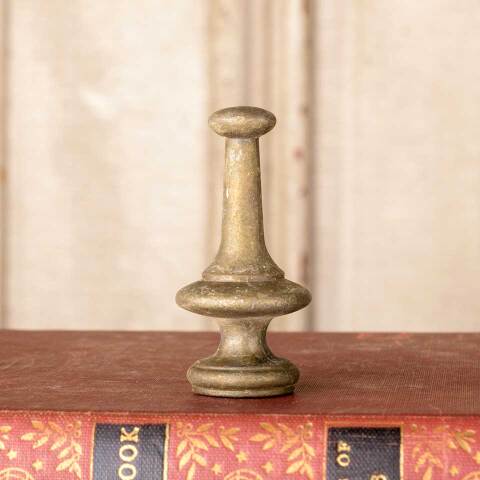 #50945 Vintage Brass Lamp Shade Finial image 5