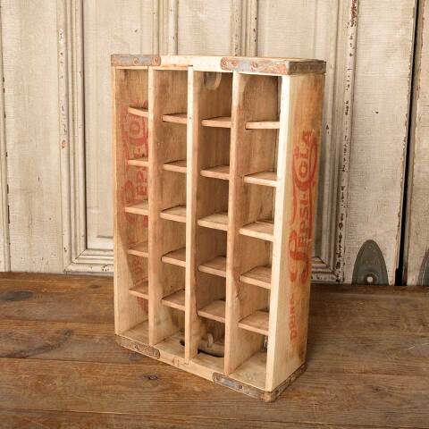 #50952 Antique PEPSI-Cola 24 Bottle Wood Crate image 6