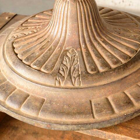 #50964 Antique Cast Iron Floor Lamp Base image 3