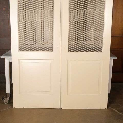 #51053 60x80 Wood Doors Metal Wire Screen Panel image 4