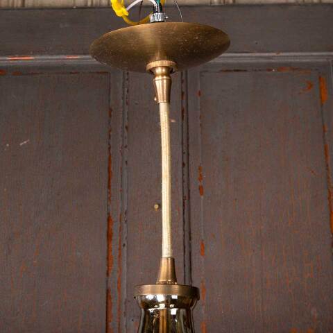 #51119 Modern Glass Dome Pendant Light Fixture image 3