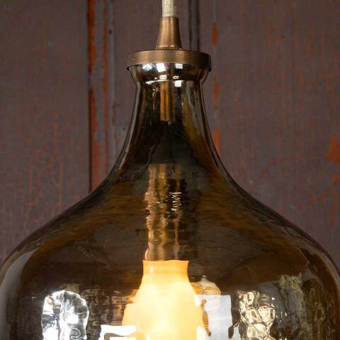 #51119 Modern Glass Dome Pendant Light Fixture image 4