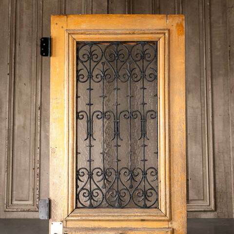 #51142 28x82 Savaged Antique French Country Door image 2
